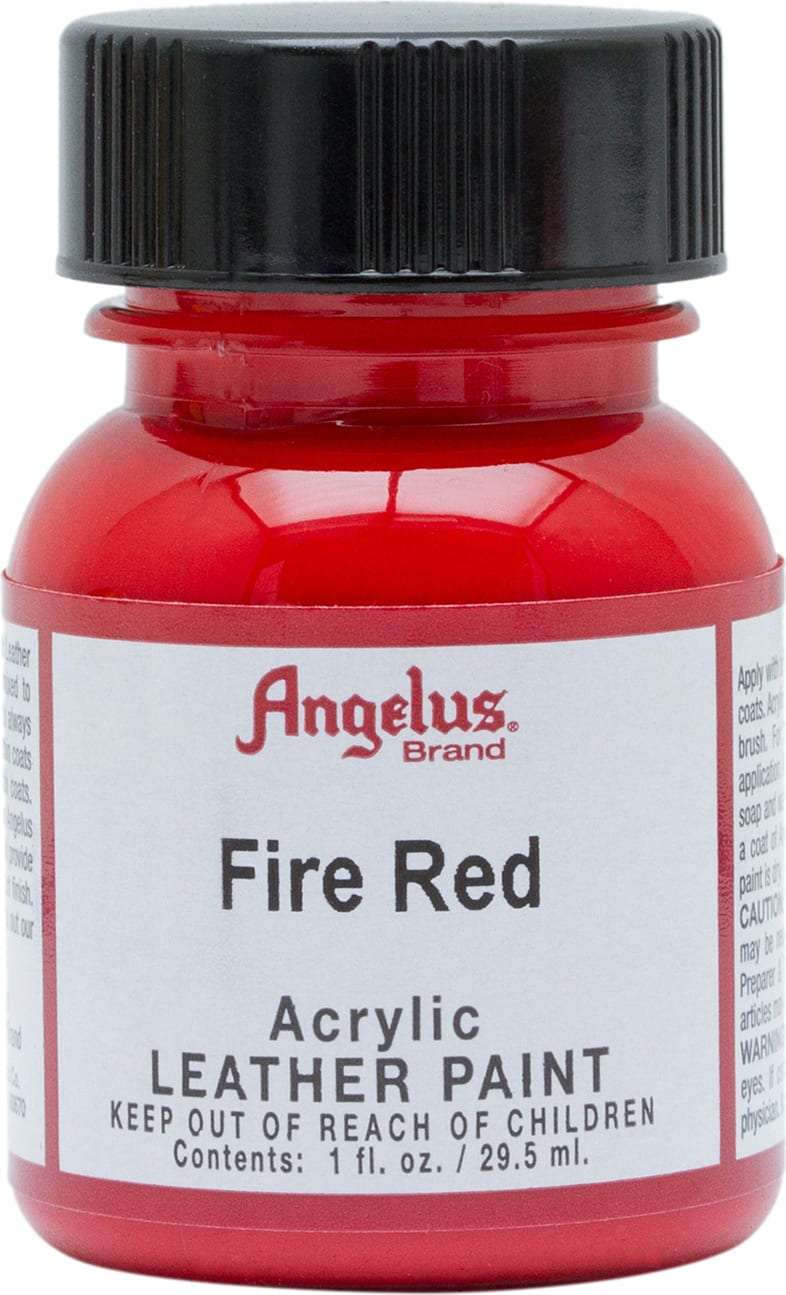 ANGELUS STANDARD PAINT 1OZ FIRE RED