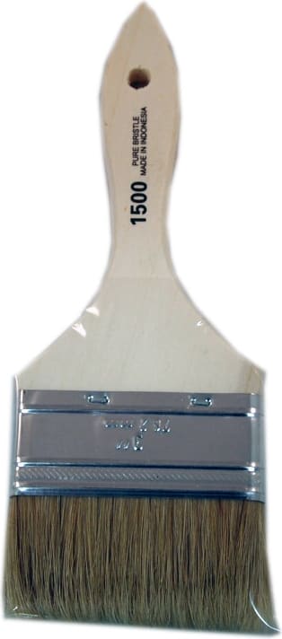 CHIP BRUSH WHITE BRISTLE 3-INCH