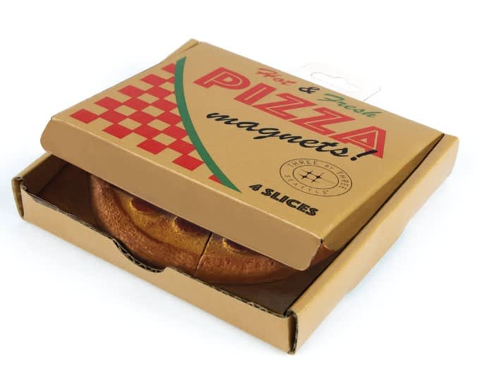 PIZZA MAGNETS ICONIC-4PK