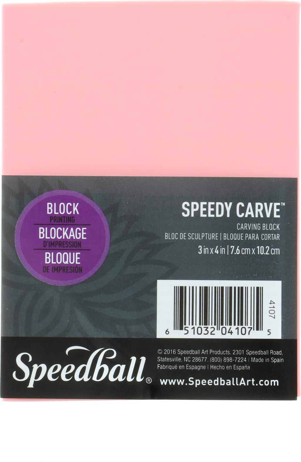 SPEEDY CARVE STAMP BLOCK 3X4
