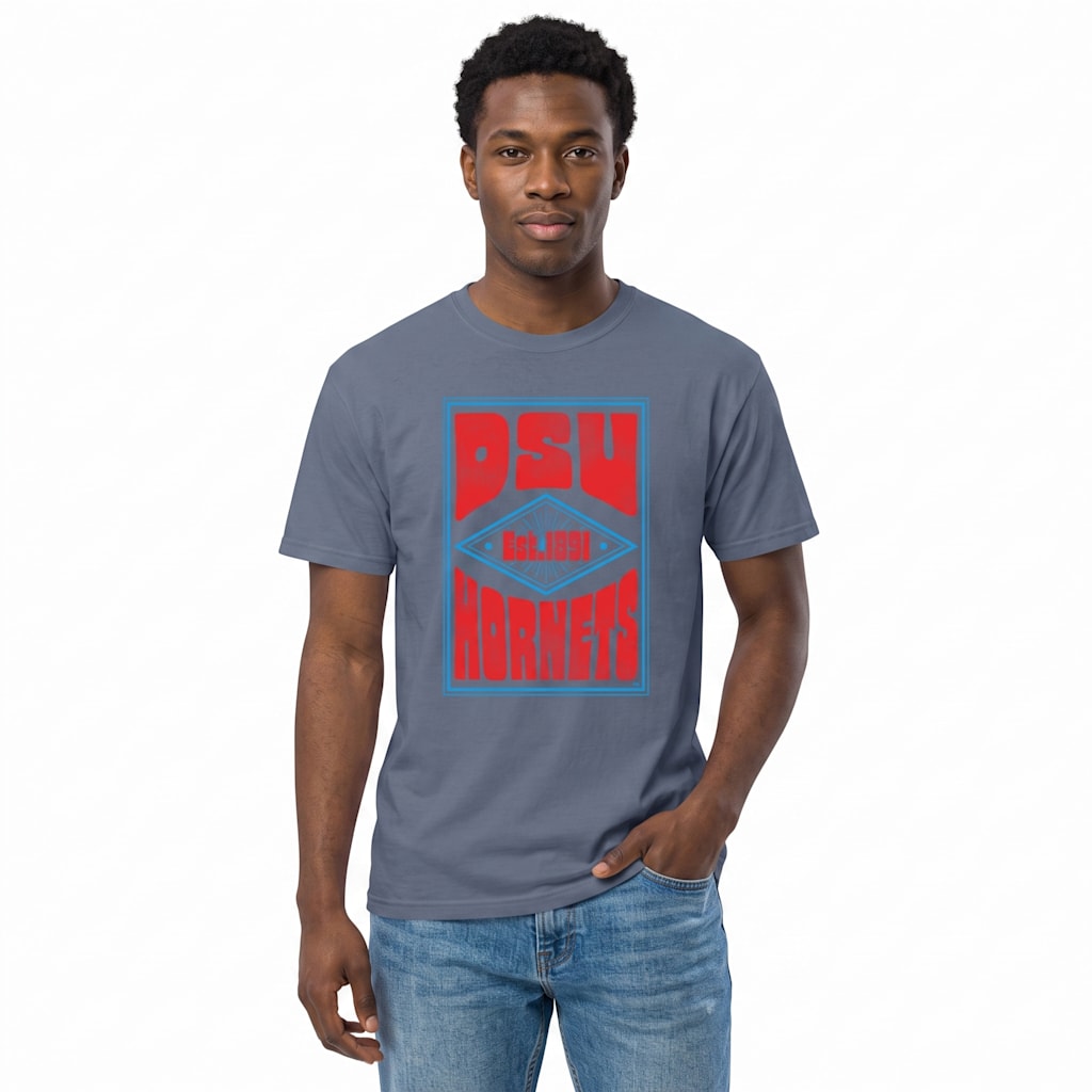 Delaware State University Garment Dye Short Sleeve T-Shirt - ONLINE ONLY