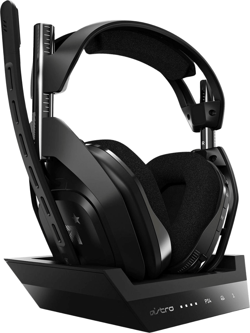 Astro A50 Wireless Gaming Headset with Base Station for PS (Black/Gray)