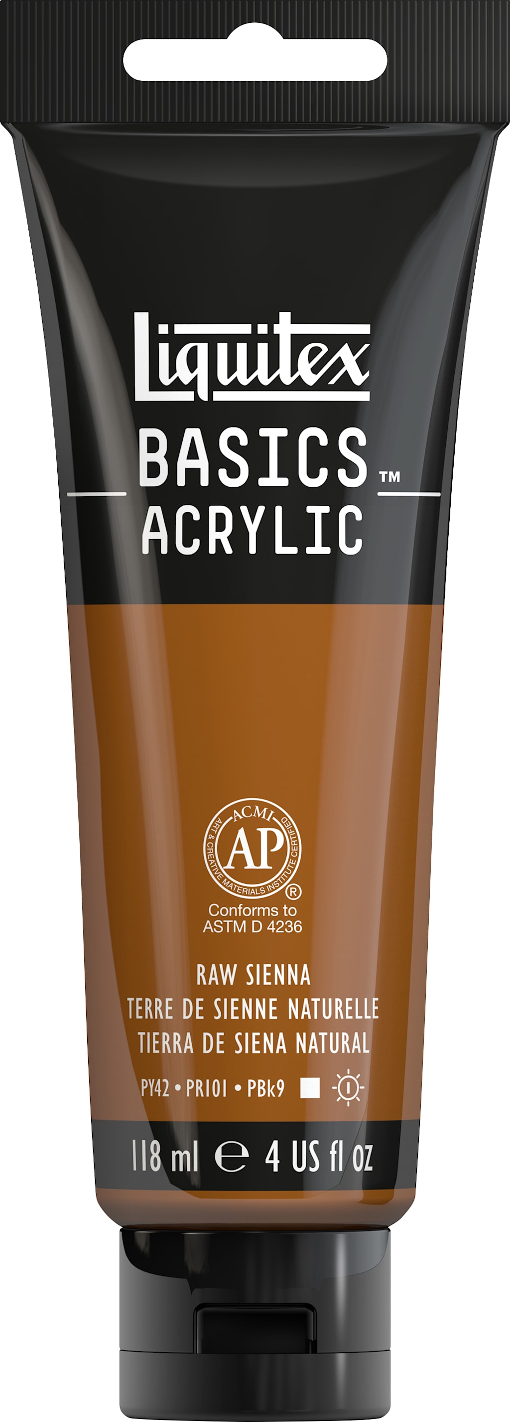 Basics 4oz Raw Sienna