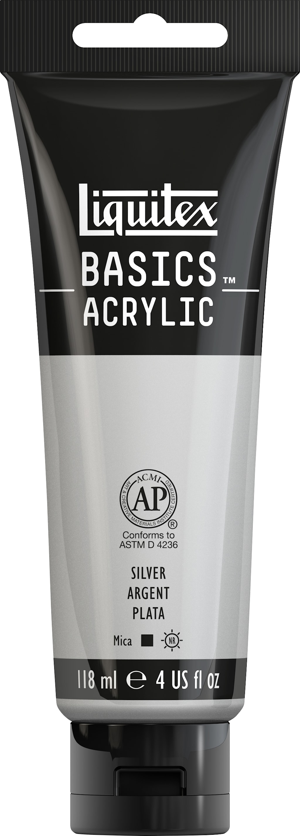 Basics 4oz Iridescent Silver