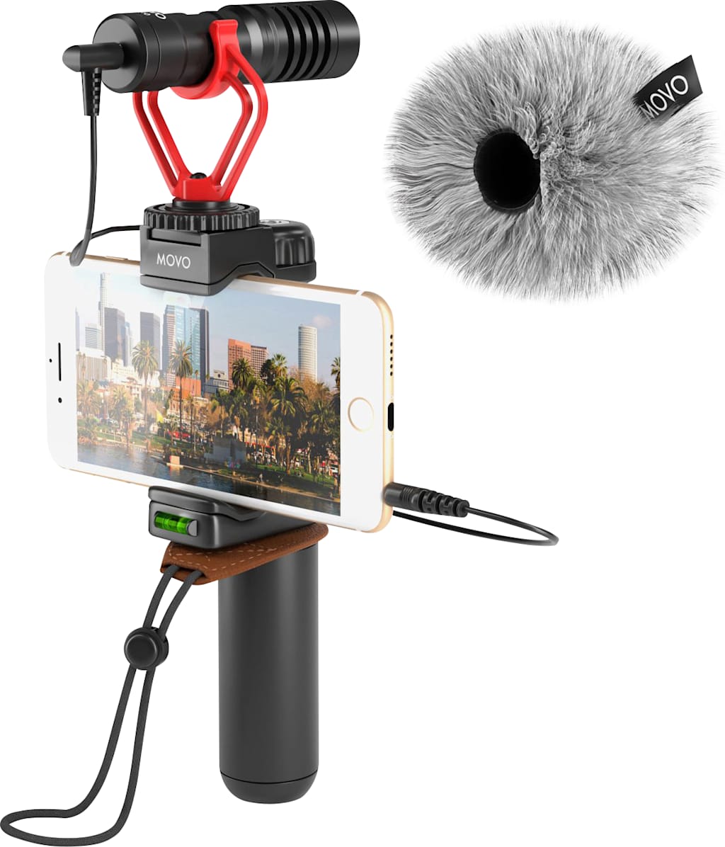 Movo Smartphone Video Kit, Black - ONLINE ONLY