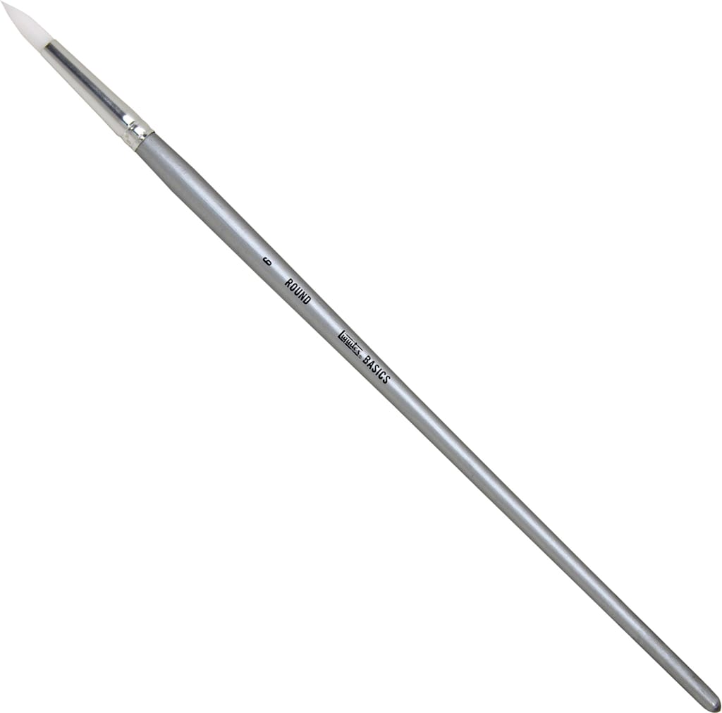 BASICS BRUSH ROUND #6 LONG HANDLE