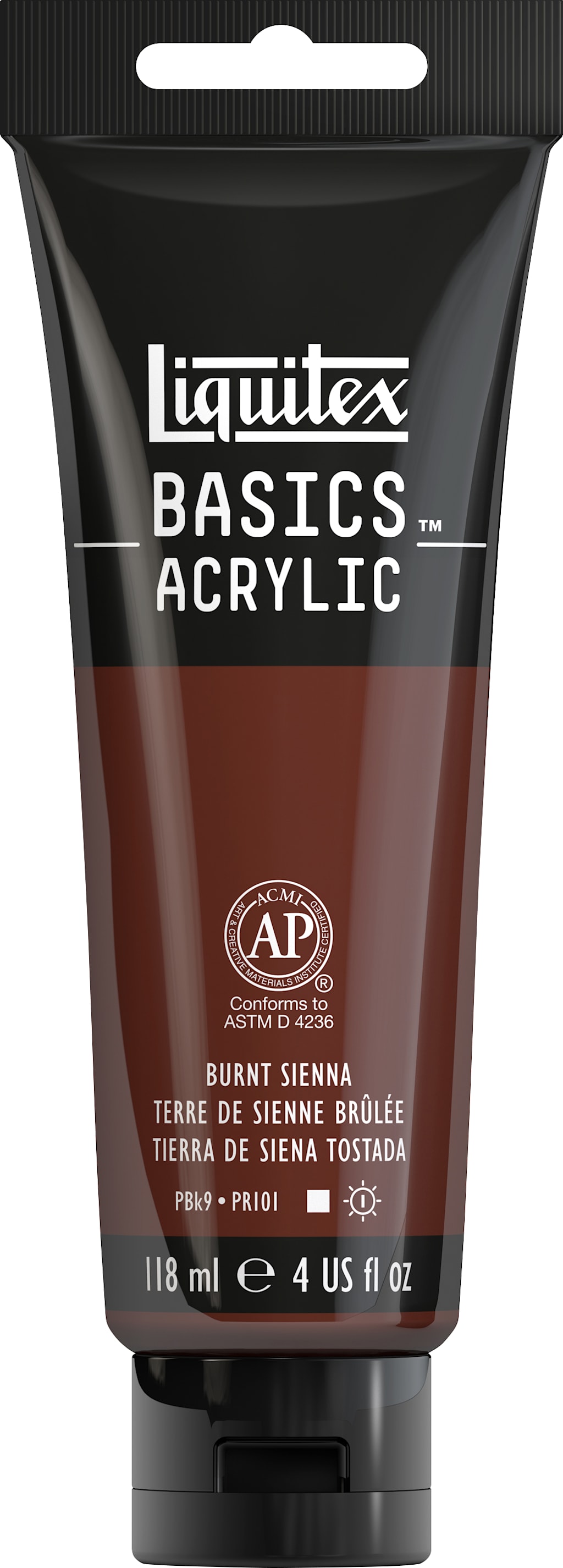 Basics 4oz Burnt Sienna