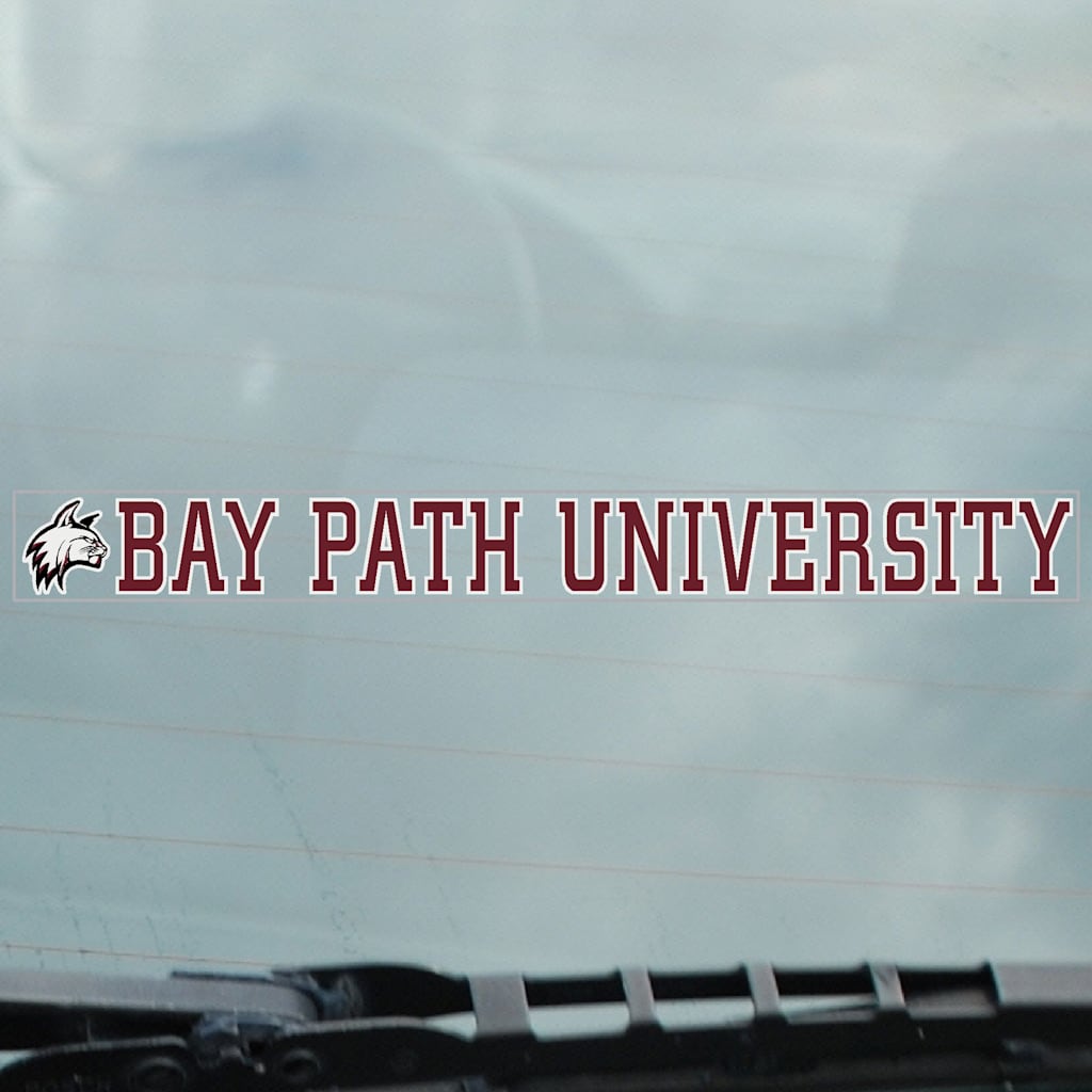 Bay Path University Wildcats Strip Decal
