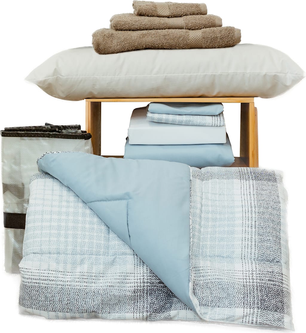 CAN ESSN BEDDING BUNDL-BLUE PL