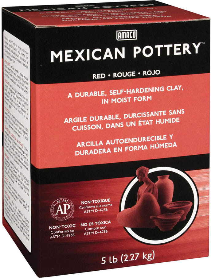 CLAY MEXICAN POTTERY 5LB X-119