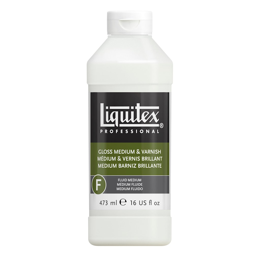LIQUITEX GLOSS POLYMER MEDIUM 16OZ