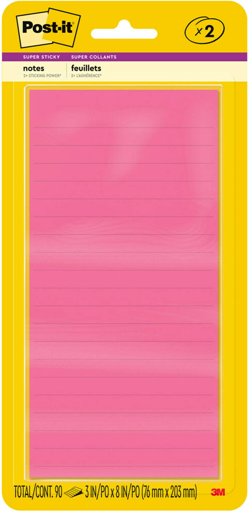 LIST NTE LIND SUPR STICKY 3X8