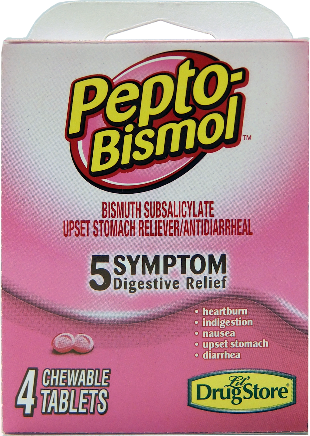 Pepto Bismol 4ct Chewable Tablets