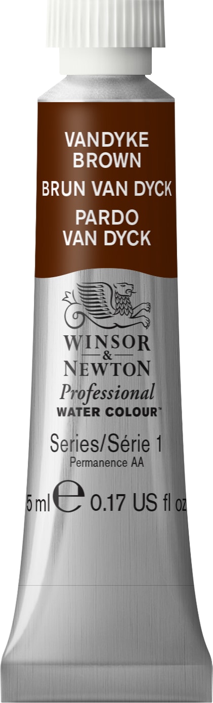 Professional Watercolor 5mL Van Dyke Brown