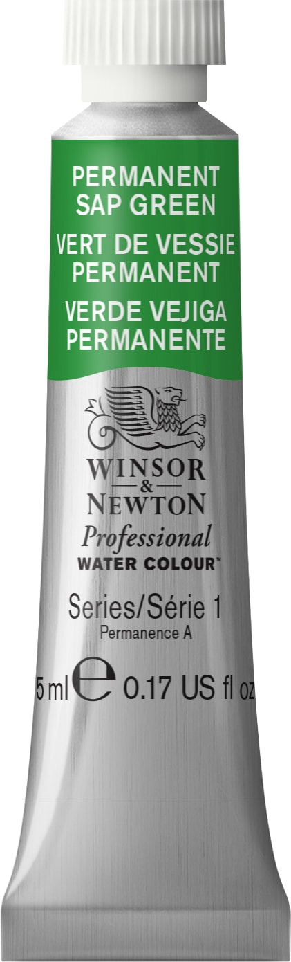 Professional Watercolor 5mL Permanent Sap Green