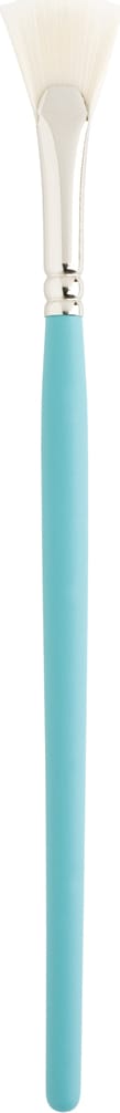 Select White Bristle Brush Fan 4
