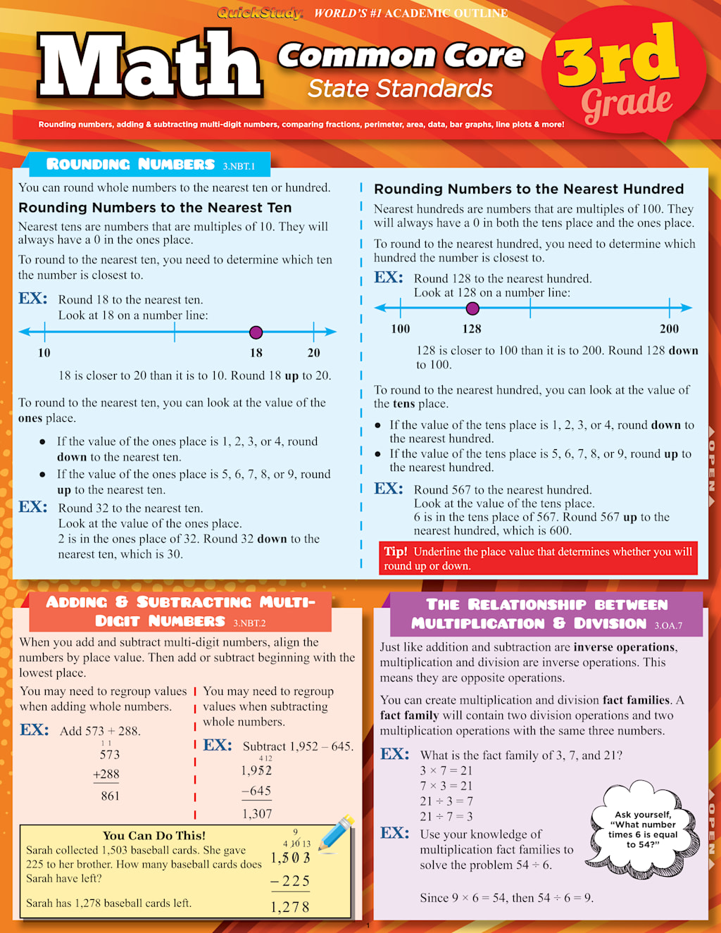 MATH COMMON CORE 3RD GRADE
