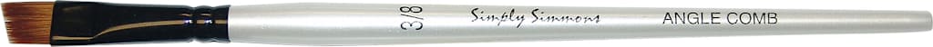 SIMPLY SIMMONS BRUSH ANGLE COMB 3/8