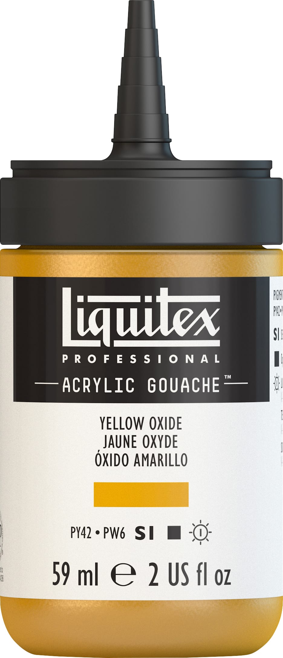 ACRYLIC GOUACHE 59ML YELLOW OXIDE