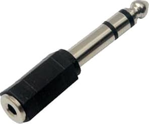 3.5 MINI STEREO JACK 1/4 PLUG