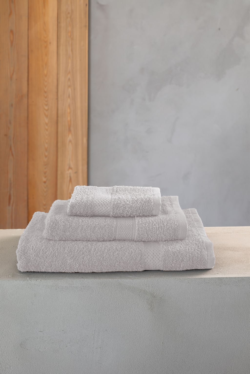3PC TOWEL SET-WHITE