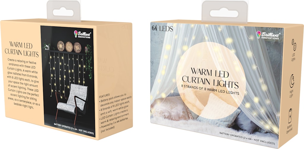 Curtain Lights- white