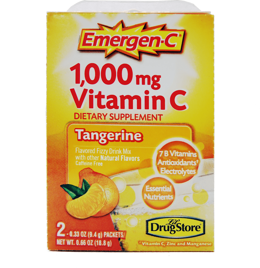 Emergen-C Tangerine Drink Mix - 2 Count