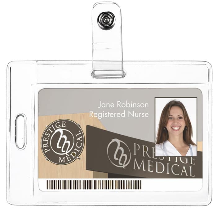 ID HOLDER 2WAY CLEAR