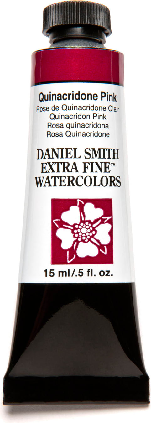 DANIEL SMITH WATERCOLOR 15ML QUINACRIDONE PINK