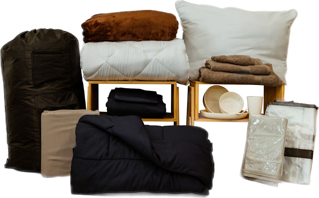 DLX BEDDING BUNDLE-NAVY