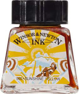 DRAWING INK 1/2 OZ SUNSHINE YELLOW