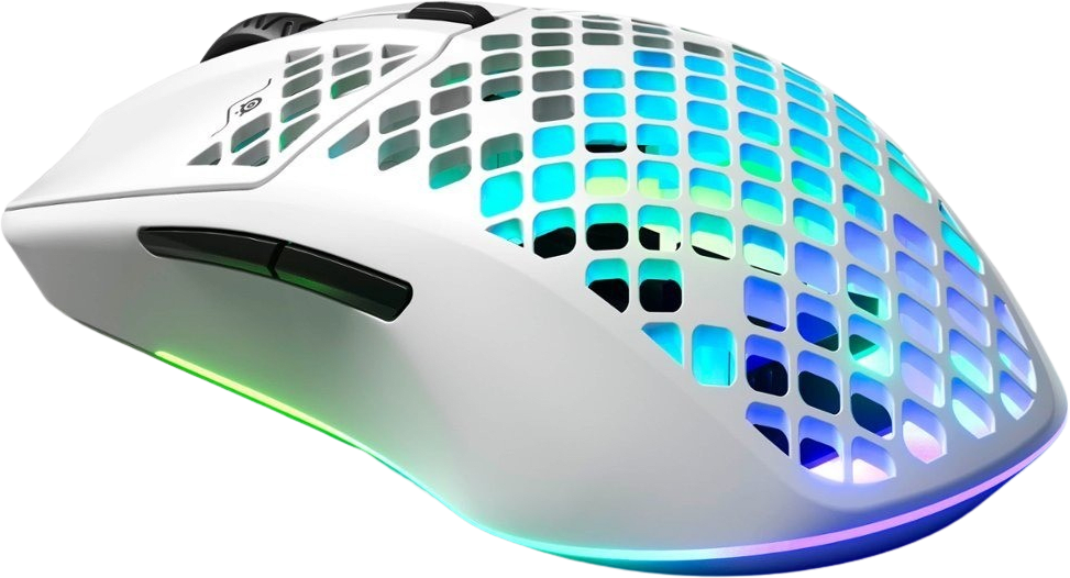 Aerox 3 Super Light Wireless RGB Optical Gaming Mouse (Snow)