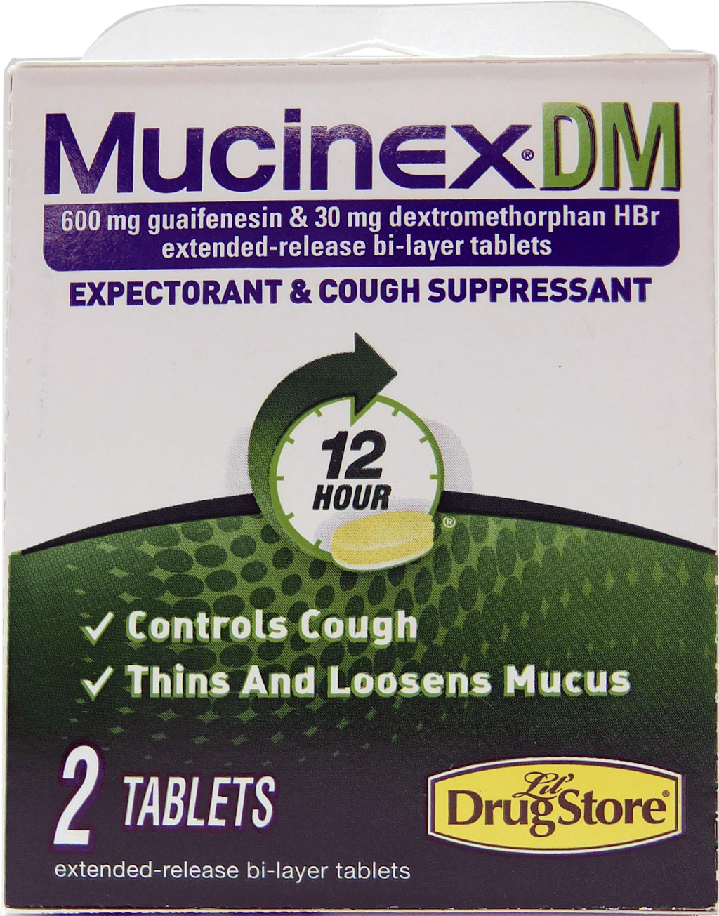LIL MUCINEX DM TABS 2CT