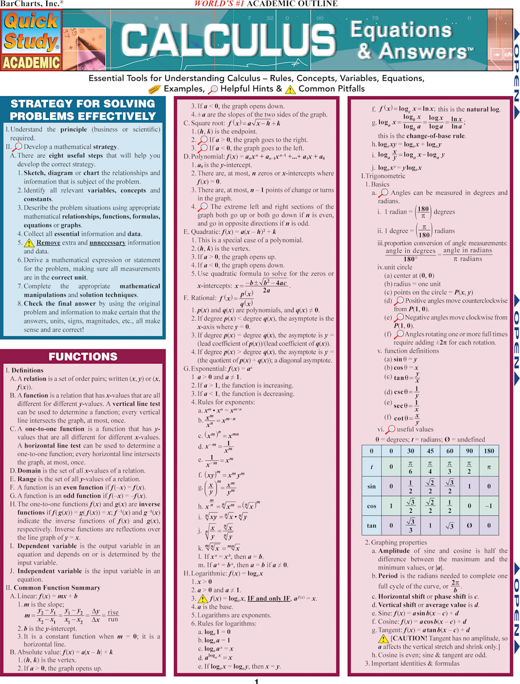 CALCULUS E&A