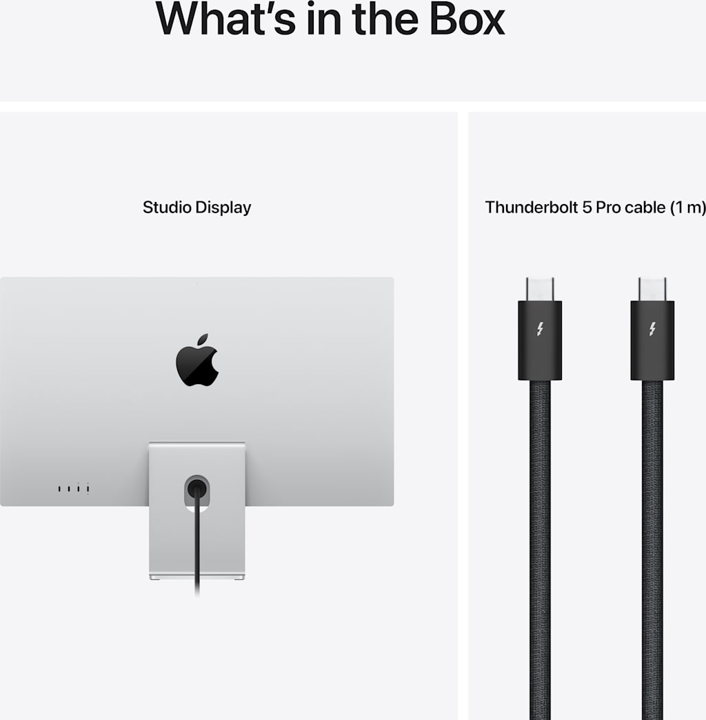Apple Studio Display - Standard glass - Tilt-adjustable stand