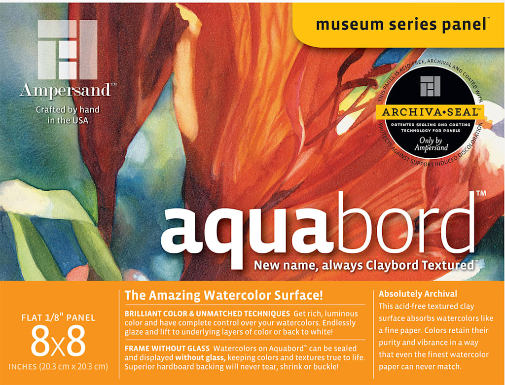 AQUABORD 1/8 INCH FLAT 8X8