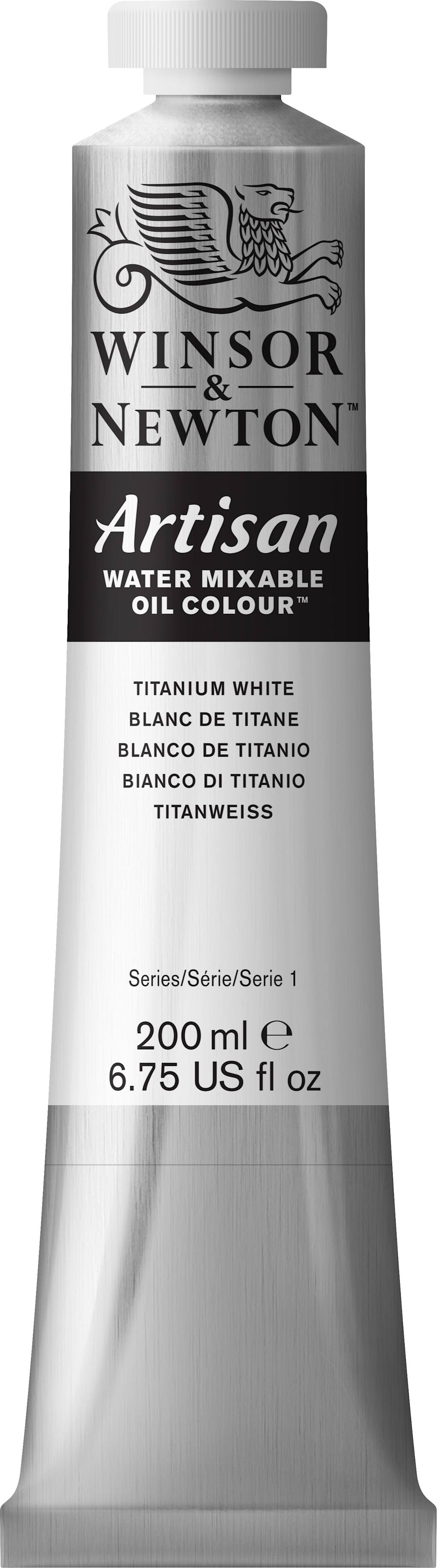 ARTISAN WATER MIXABLE OIL 200 ML TITANIUM WHITE