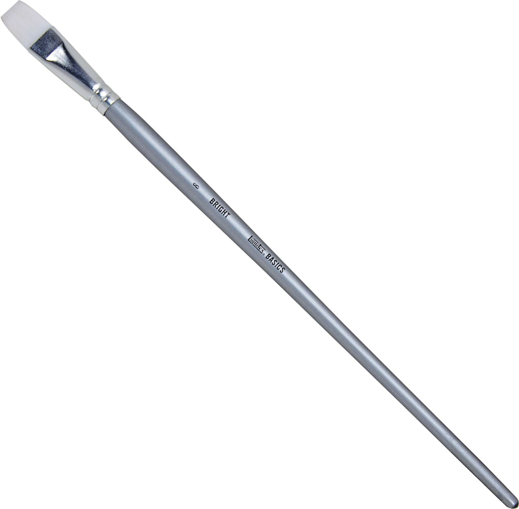 Basics Brush Bright #8 Long Handle