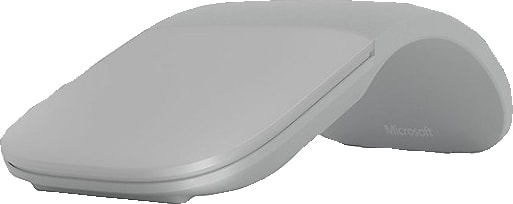Microsoft Surface Arc Wireless Bluetooth Mouse - Light Grey - ONLINE ONLY