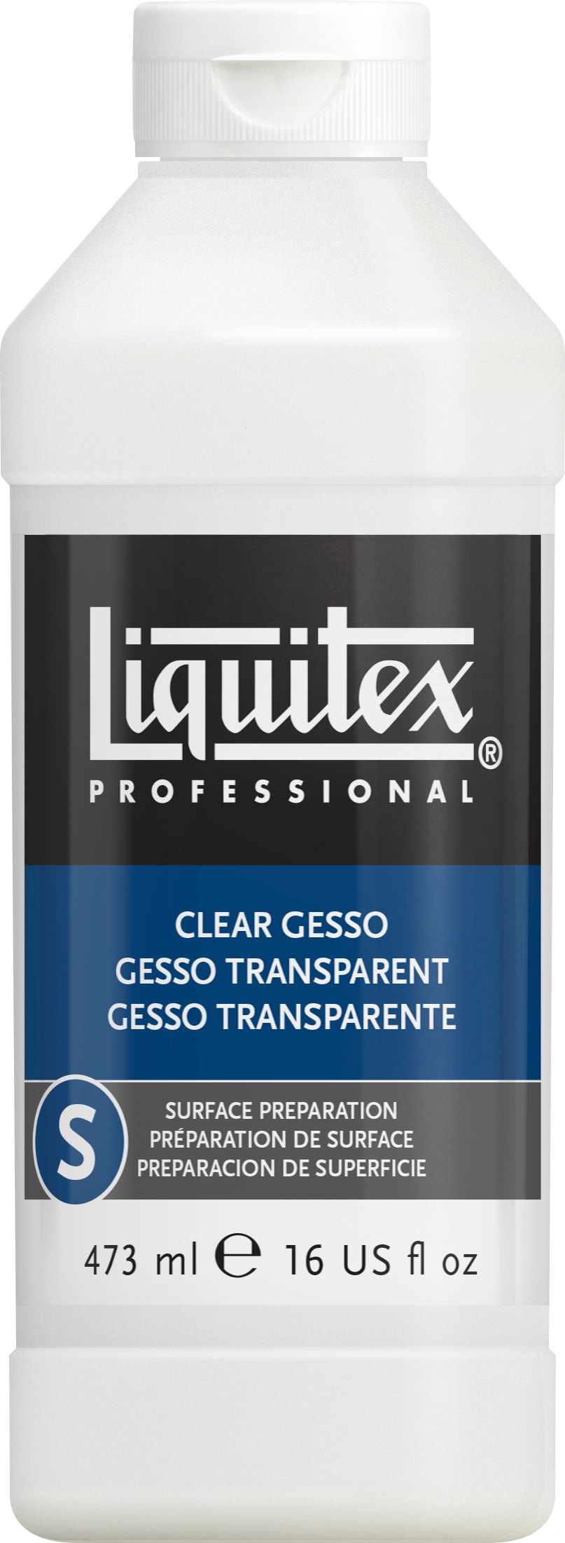 ACRYLIC CLEAR GESSO 16OZ