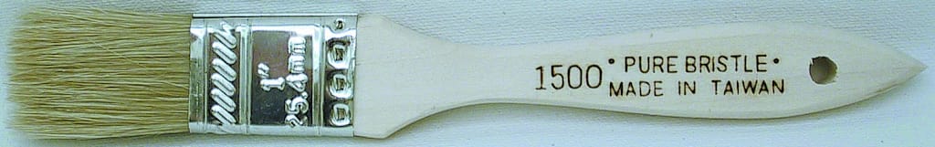CHIP BRUSH WHT BRSTL 1IN