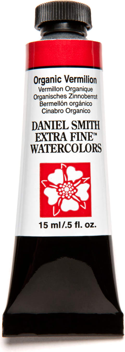 DANIEL SMITH WATERCOLOR 15ML ORGANIC VERMILION