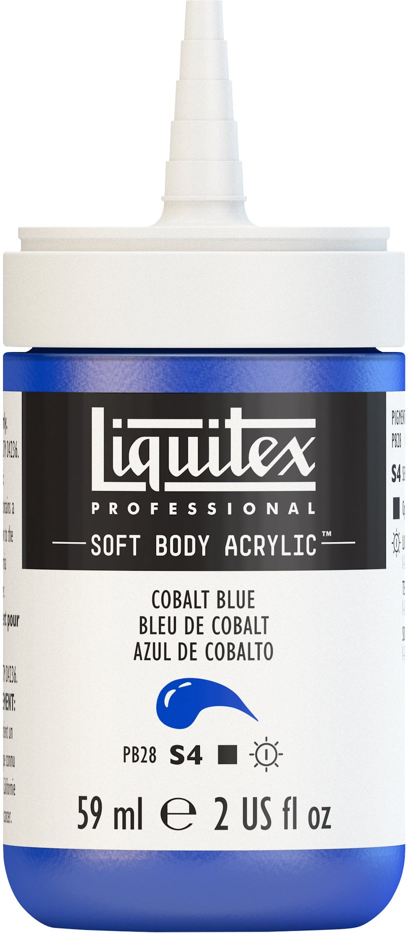 PROFESSIONAL SOFT BODY ACRYLIC 59ML COBALT Blue