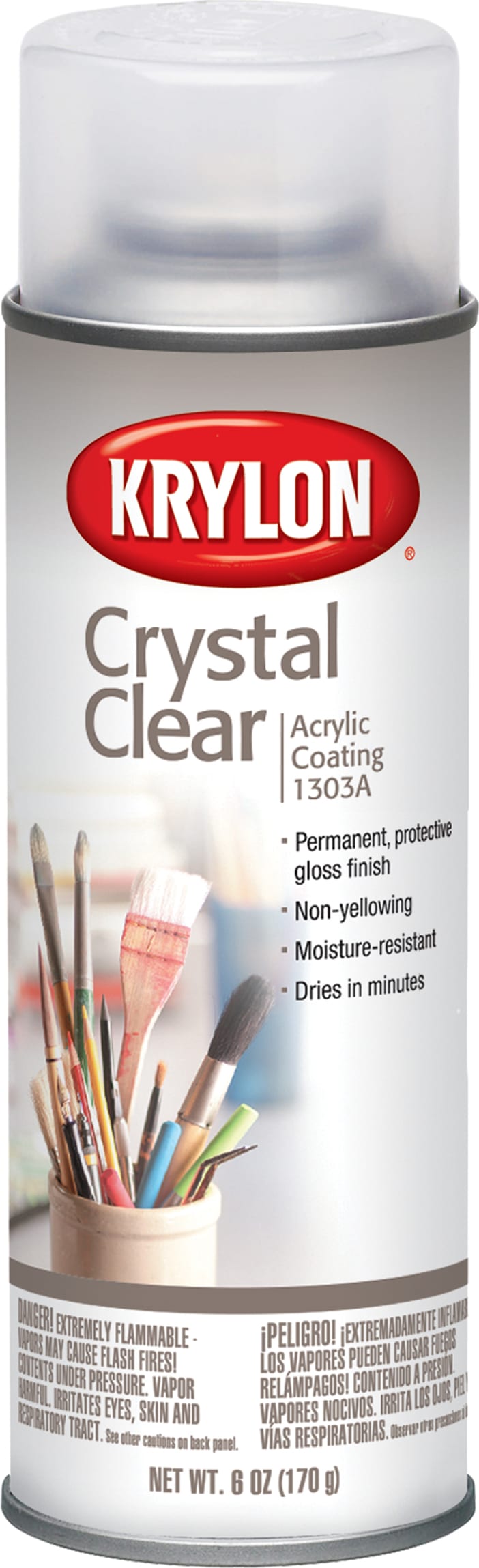 SPRAY CRYSTAL CLEAR 6OZ