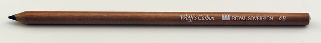 WOLFF CARBON PENCIL-6B