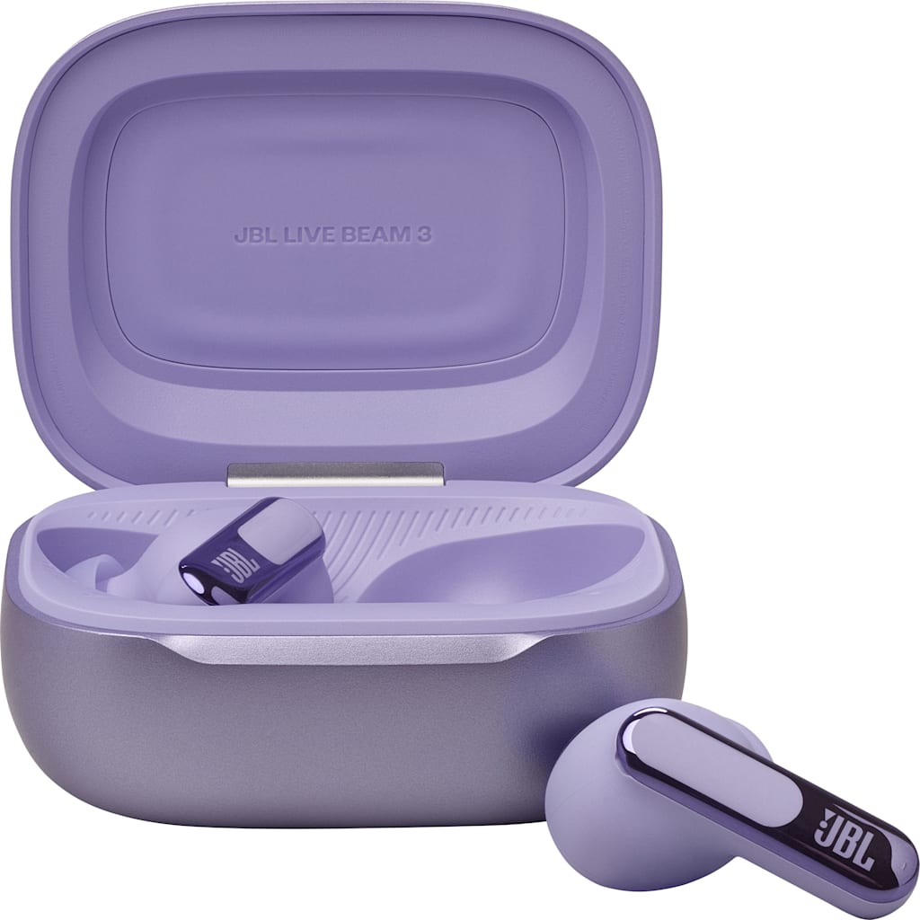 JBL Live Beam 3 True Wireless Earbuds, Purple