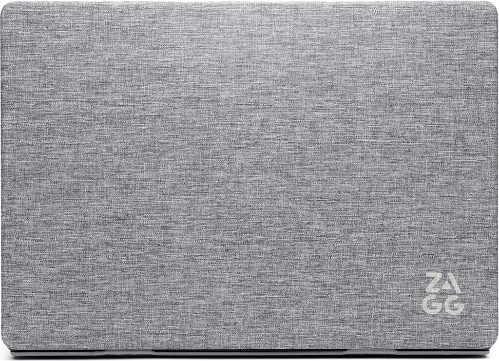 Zagg Hardshell/Fabric Case for Apple MacBook Air 13 (M2, M3) - Gray - ONLINE ONLY