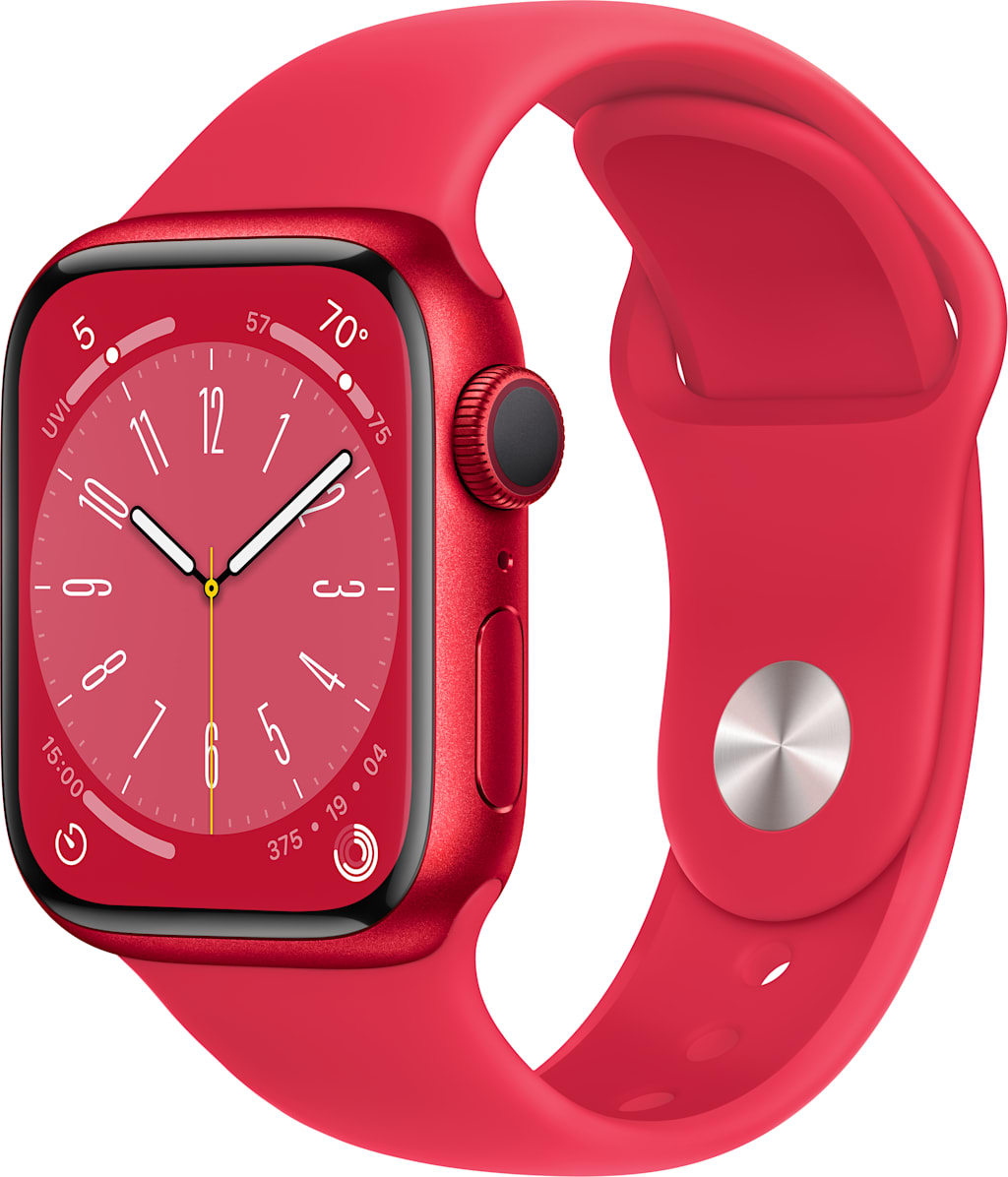 WATCH S8 GPS 45 RED AL RED M/L