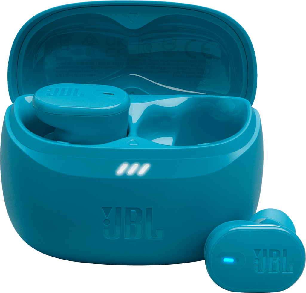 JBL Tune Buds 2 True Wireless Earbuds, Turquoise - ONLINE ONLY