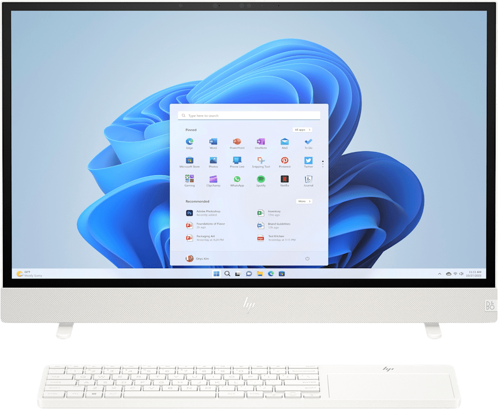 HP 24" MOVEABLE ALL-IN-ONE